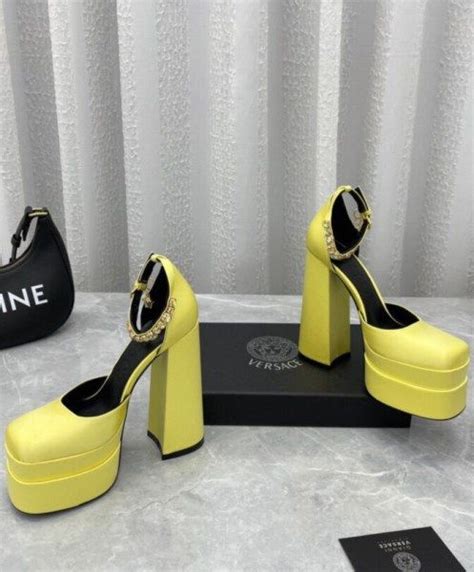 fake versace womens shoes|versace women's medusa shoes.